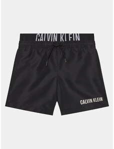 Calvin Klein Swimwear Szorty kąpielowe KV0KV00037 Czarny Regular Fit