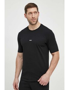 BALR. Emporio Armani t-shirt męski kolor czarny gładki B1112 1228