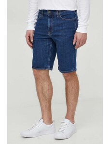 Calvin Klein szorty jeansowe męskie kolor granatowy