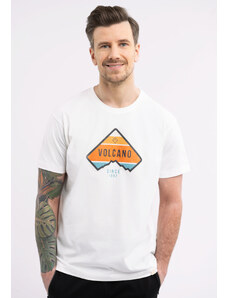T-shirt z printem, Comfort Fit, T-VOLCANO
