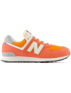Buty dziecięce New Balance GC574RCB – pomarańczowe