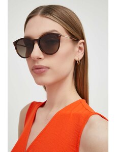 Carolina Herrera okulary przeciwsłoneczne damskie kolor brązowy HER 0230/S