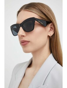 Etro okulary przeciwsłoneczne damskie kolor czarny ETRO 0004/G/S