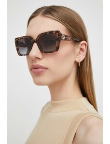 Marc Jacobs okulary przeciwsłoneczne damskie kolor brązowy MARC 733/S
