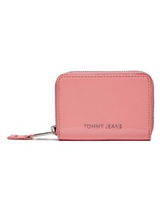 Mały Portfel Damski Tommy Jeans Tjw Ess Must Small Za Patent AW0AW15935 Tickled Pink TIC