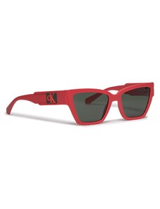 Calvin Klein Jeans Okulary przeciwsłoneczne CKJ23624S Czerwony