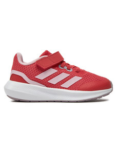Sneakersy adidas RunFalcon 3.0 Elastic Lace Top Strap ID0599 Czerwony