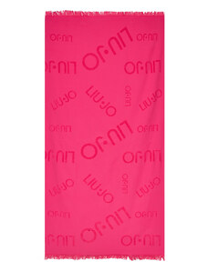 Ręcznik Liu Jo Telo Logo Jacquard VA4209 T0300 Deep Pink 82143