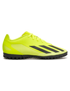 adidas Buty X Crazyfast Club Turf Boots IF0723 Żółty