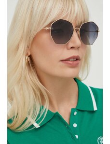 Tommy Hilfiger okulary przeciwsłoneczne damskie kolor złoty TH 2094/S