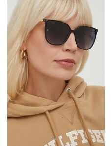 Tommy Hilfiger okulary przeciwsłoneczne damskie kolor czarny TH 2095/S