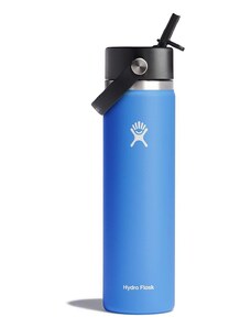 Hydro Flask butelka termiczna 24 Oz Wide Flex Straw Cap Cascade kolor niebieski W24BFS482