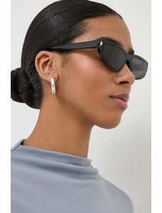 Saint Laurent okulary przeciwsłoneczne damskie kolor czarny SL 634 NOVA