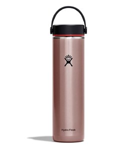 Hydro Flask butelka termiczna 24 Oz Lightweight Wide Flex Cap B Quartz kolor różowy LW24LWB088