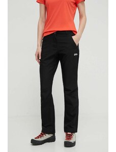 Jack Wolfskin spodnie outdoorowe Active Track kolor czarny 1508201