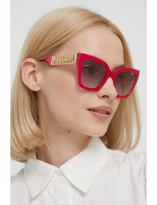 Moschino okulary przeciwsłoneczne damskie kolor różowy MOS161/S