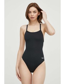 Aqua Speed jednoczęściowy strój kąpielowy kolor czarny miękka miseczka