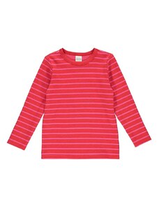 Fred´s World by GREEN COTTON Koszulka "Stripe" w kolorze czerwonym