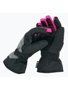 Rękawice narciarskie dziecięce Reusch Flash Gore-Tex black/black melange/pink glo