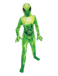 amscan 3-częściowy kostium "Extraterrestrial" w kolorze zielonym