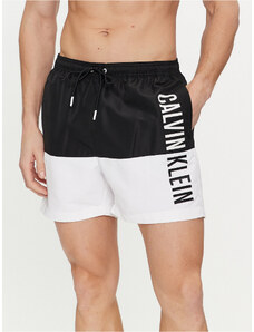 Calvin Klein Swimwear Szorty kąpielowe KM0KM00994 Czarny Regular Fit