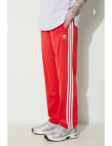 adidas Originals spodnie dresowe kolor czerwony wzorzyste IJ7057