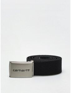 Carhartt WIP Clip Belt Chrome (black)czarny