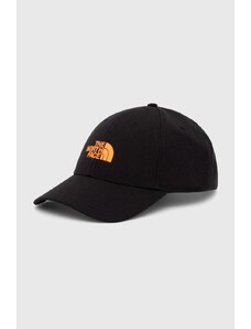 The North Face czapka z daszkiem Recycled 66 Classic Hat kolor czarny z aplikacją NF0A4VSVUIF1