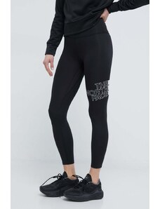 The North Face legginsy sportowe Flex damskie kolor czarny gładkie NF0A87JTJK31