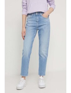 Tommy Jeans jeansy Izzie damskie kolor niebieski DW0DW17603