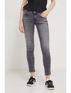 Tommy Jeans jeansy Scarlett damskie kolor szary DW0DW17595