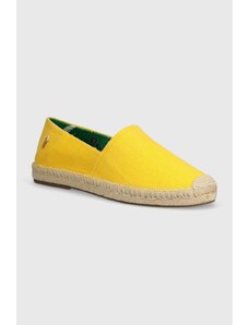 Polo Ralph Lauren espadryle Cevio Slip kolor żółty 803932163004