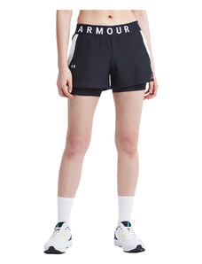 Szorty damskie Under Armour Play Up 2-In-1 Shorts Black