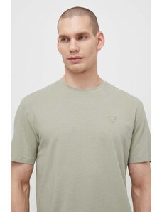 Guess t-shirt HEDLEY męski kolor zielony gładki Z2YI12 JR06K