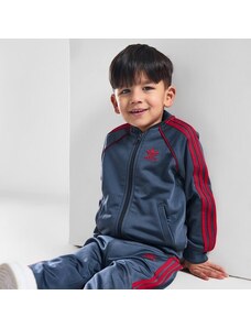 Adidas Komplet Sst Tracksuit B Dziecięce Ubrania adidas IX3100 Granatowy
