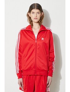 adidas Originals bluza damska kolor czerwony z aplikacją IP0602