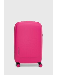 Mandarina Duck walizka D-DROP 2.0 kolor różowy P10KVV02