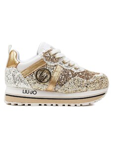 Liu Jo Sneakersy Maxi Wonder 709 4A4305 TX007 Złoty