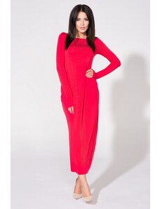 Tessita Maxi sukienka modelująca sylwetkę - czerwona - Rozmiar: S