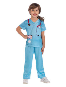 amscan 2-częściowy kostium "Sustainable Doctor" w kolorze błękitnym