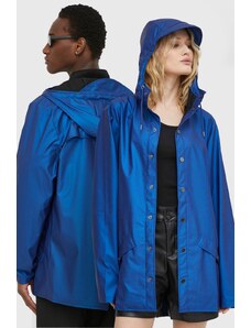 Rains kurtka 12010 Jackets kolor niebieski przejściowa