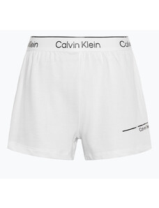Szorty kąpielowe damskie Calvin Klein Relaxed Short classic white