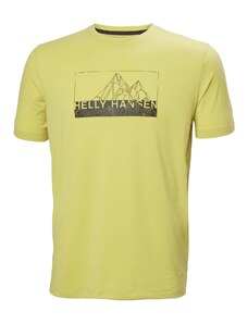 Męska Koszulka Helly Hansen Skog Recycled Graphic T-Shirt 63082_455 – Oliwkowy