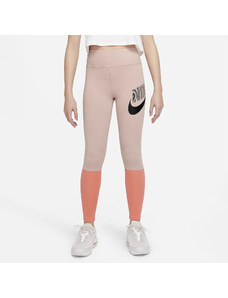 Dziecięce Legginsy Nike G Nsw Favorites GX HW Legging Dv0350-601 – Różowy