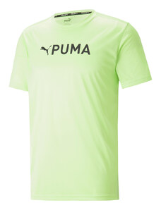 Męska Koszulka z krótkim rękawem Puma Puma Fit Logo Tee - CF Graphic 52309834 – Żółty