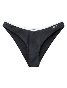 Damski Dół stroju kąpielowego Karl Lagerfeld Karl Dna Binding Bottoms 230W2203-999 – Czarny