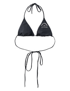 Damska Góra stroju kąpielowego Karl Lagerfeld Triangle W/ Logo 230W2215-999 – Czarny