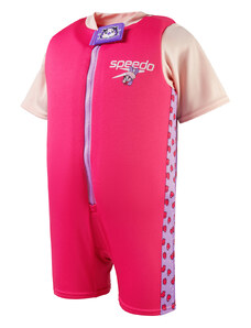 Dziecięcy Strój kąpielowy Speedo Printed Float Suit IU 8-1225814683 – Różowy