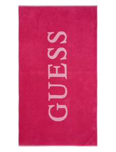 Ręcznik Guess Towel Jacquard Guess Contrast E4Gz04Sg00P-Bopi – Różowy