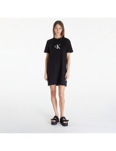 Sukienki Calvin Klein Jeans Satin Ck T-Shirt Dress Black